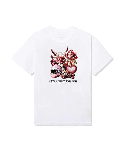 ANTI SOCIAL SOCIAL CLUB White Anti Social Club Assc Wait For You Tee