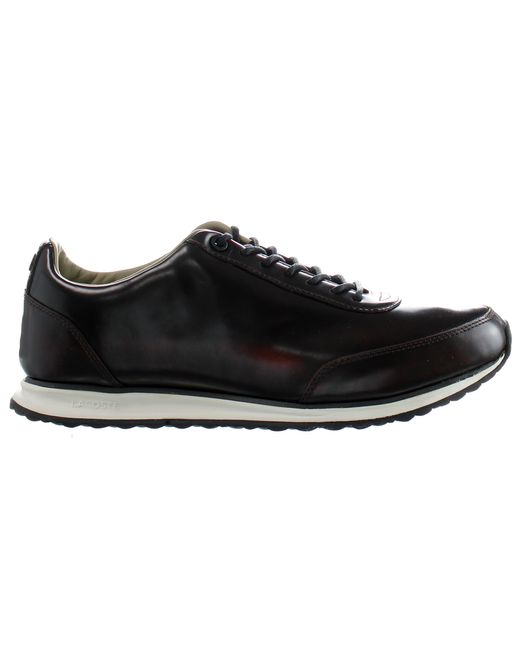 Lacoste Black Helaine Runner 3 Srw Burugndy Trainers