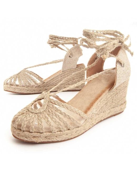 Montevita Natural Wedge Sparto Cien