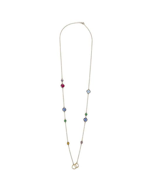 Orphelia Metallic 'Eloise' 925 Sterling Necklace
