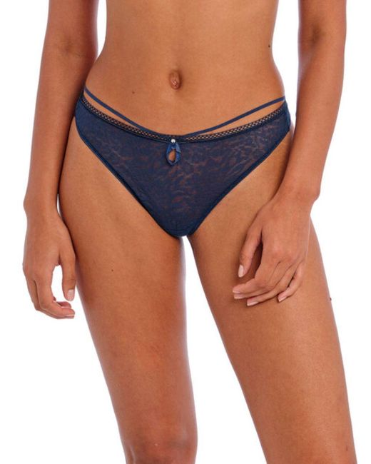 Freya Blue Catwalk Thong