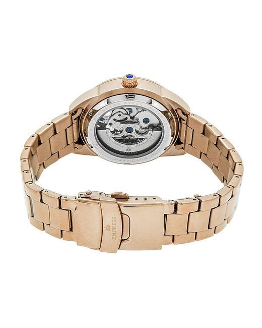Empress Metallic Godiva Automatic Mop Bracelet Watch