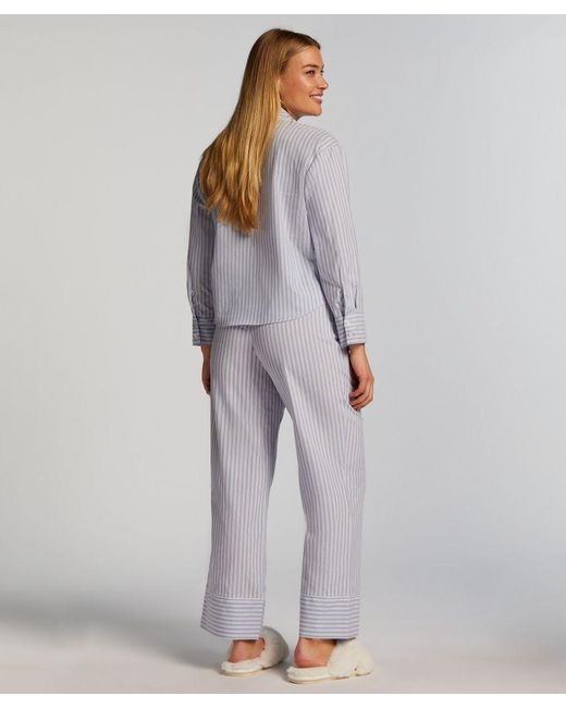 Hunkemöller Pyjama Top in het Gray