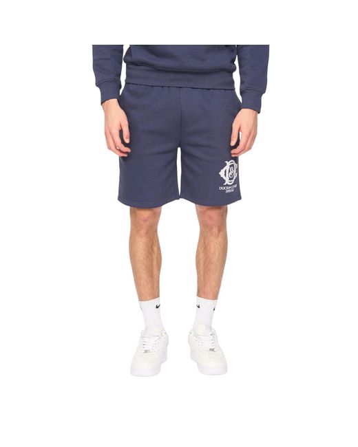 Duck and Cover Blue Randolph Shorts for men
