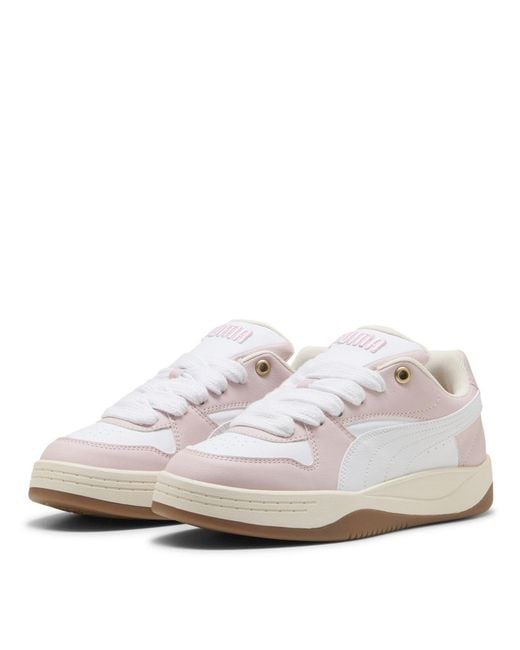 PUMA White Park Luna Low Top Trainers