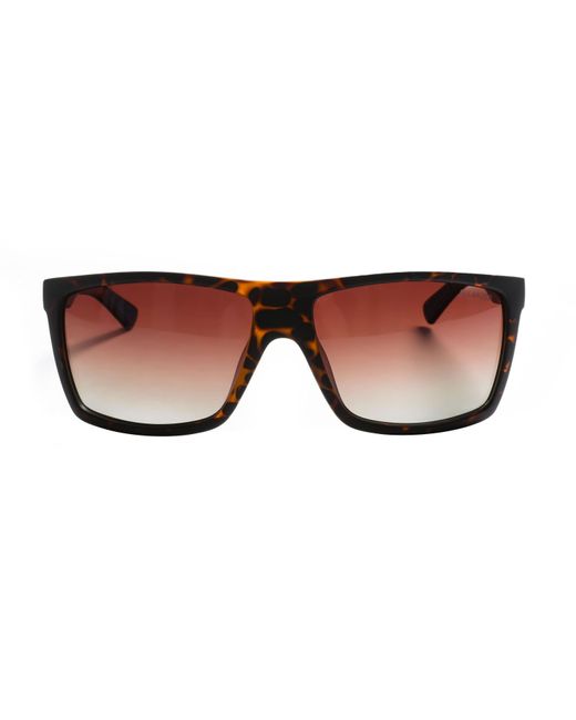 Skechers Brown Polarized Acetate Sunglasses With Rectangular Shape Se6115S