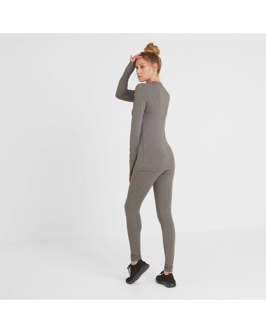 TOG24 Gray Snowdon Thermal Crewneck Marl