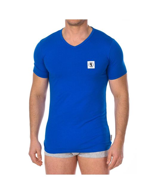 Bikkembergs Blue Pack 2 Fashion Pupino T-Shirts for men