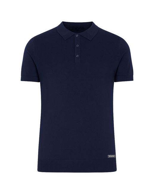 Bench Blue Nakito Polo Shirt Cotton for men
