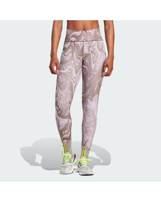 Adidas By Stella McCartney Pink Truepurpose 7/8 Tights