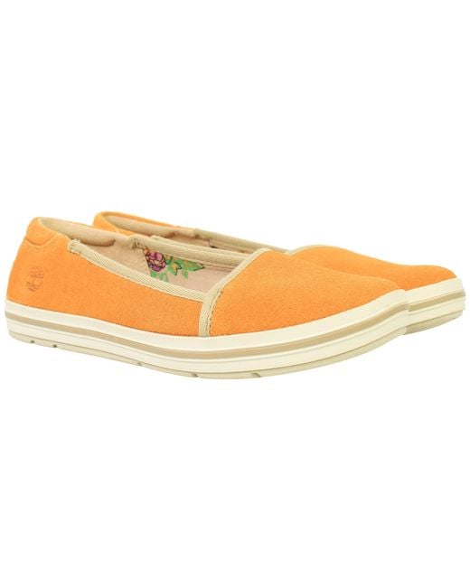 Timberland Orange Ek Casco Bay Shoes