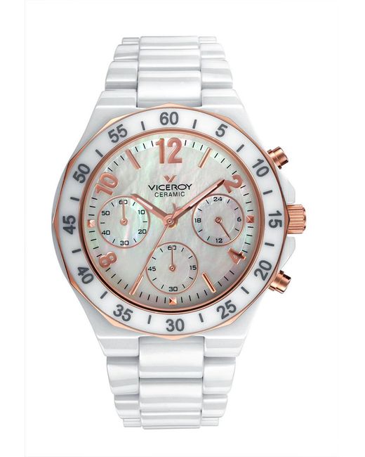Viceroy Gray Watch Ceramic