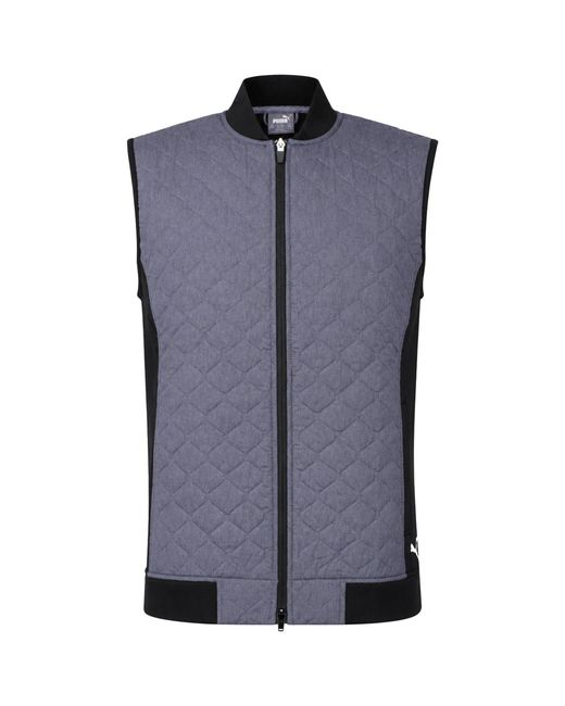 PUMA Blue Primaloft Stealth Golf Vest for men