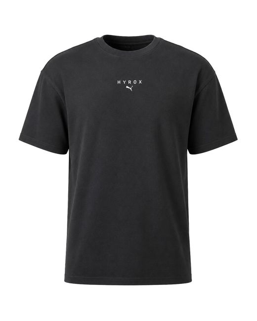 PUMA Black X Hyrox Lifestyle T-Shirt for men