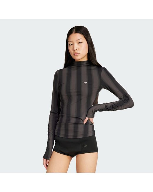 Adidas Originals Black Long Sleeve Tee