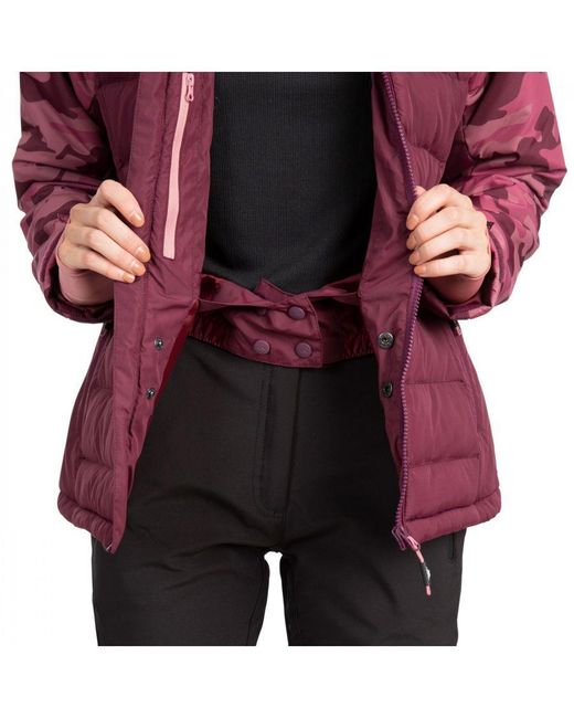 Trespass Red Ladies Urge Windproof Ski Jacket