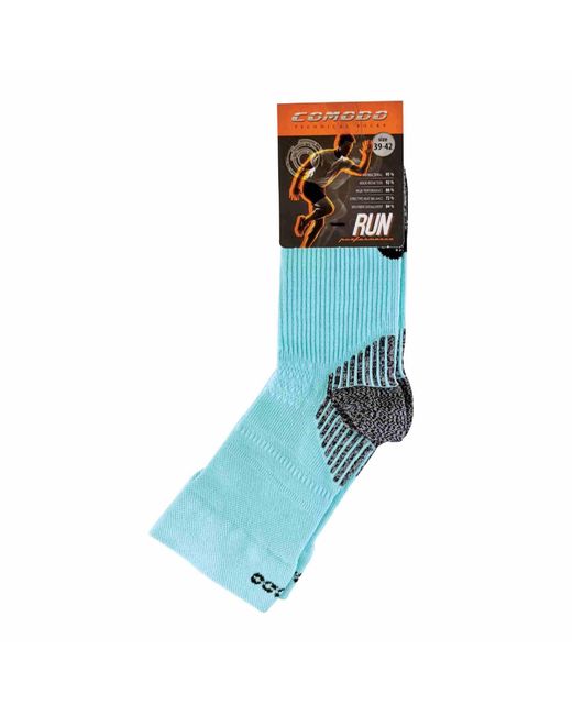 Comodo Blue 1 Pack Low Cut Ankle Compression Running Socks for men