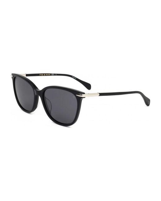 Rag & Bone Black Rnb1035-S-0Bsc-55 Rnb1035 S 55 0Bsc Sunglasses