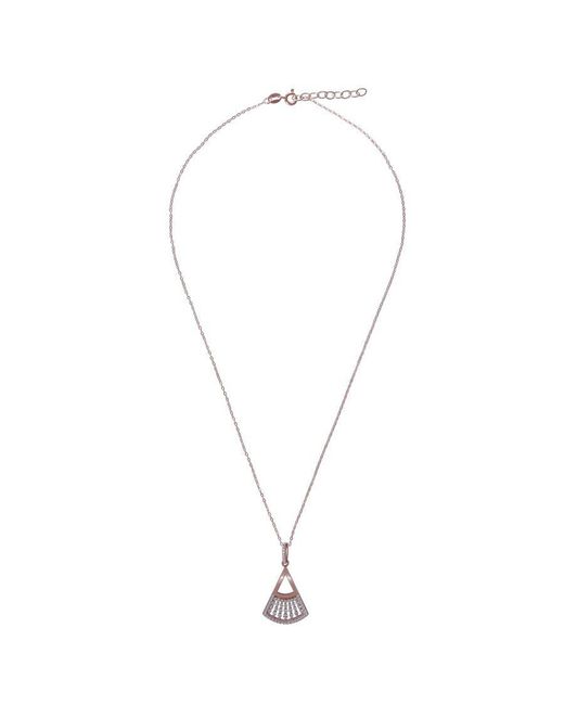 Orphelia Metallic 'Carina' 925 Sterling Chain With Pendant