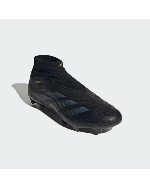 Adidas Originals Blue Predator League Laceless Firm Ground Boots