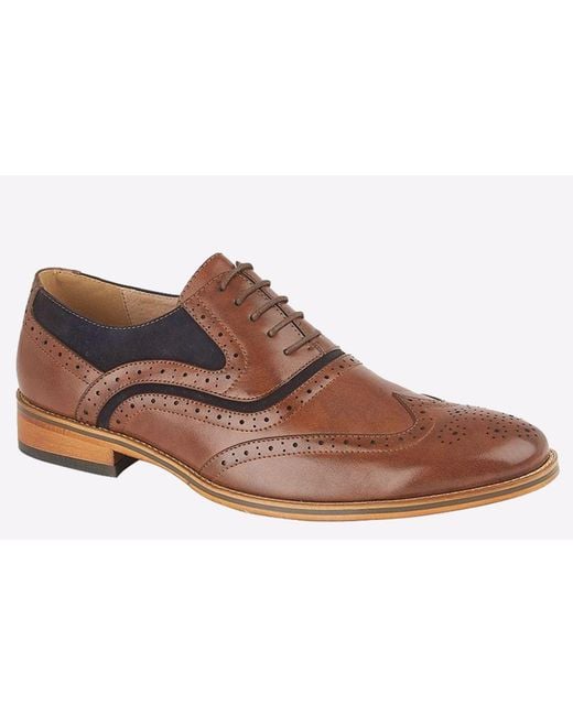 Goor Brown Framlington Brogues for men