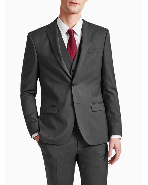 Ted Baker Gray Imlah Premium Slim Jacket for men