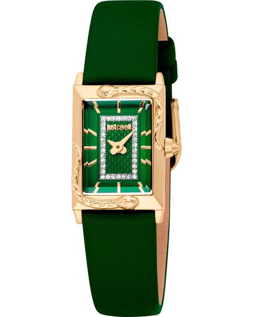 Just Cavalli Green Jc1L364L0025 Ladies Animalier Dolcezza Snake Watch