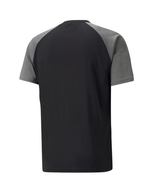 PUMA Black Teampacer Jersey T-Shirt for men
