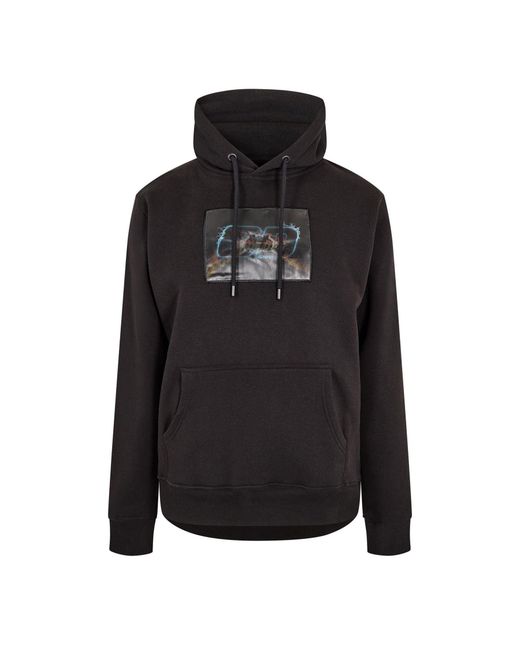 Criminal Damage Black Lenticular Hood for men