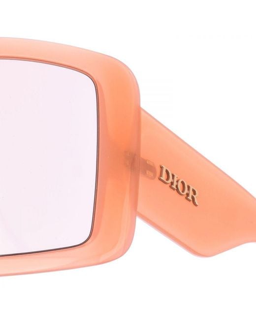 Dior Pink Solight1 Square-Shaped Acetate Sunglasses for men
