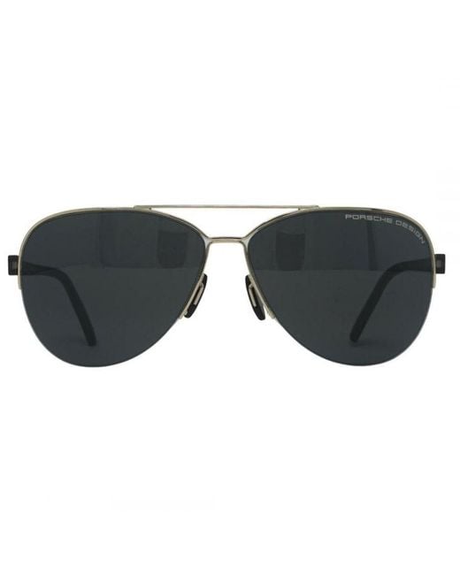 Porsche Design Black P8676 D 60 Sunglasses for men