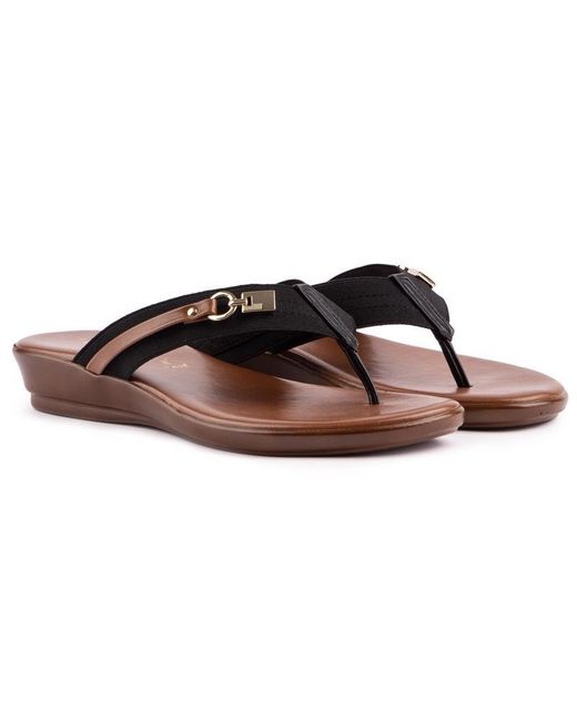 Lotus Brown Esino Sandals