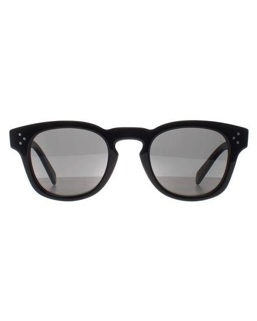Céline Black Celine Square Shiny Smoke Bold 3 Dots Cl40233I for men