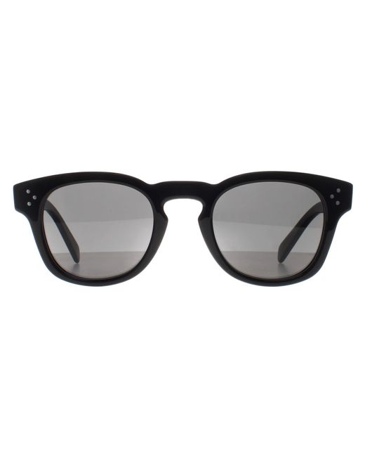 Céline Black Celine Square Shiny Smoke Bold 3 Dots Cl40233I
