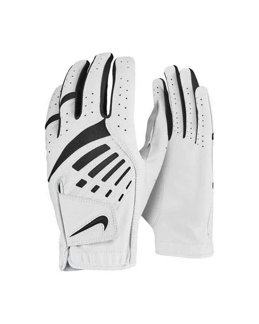 Nike White Ladies Dura Feel Ix Right Hand Golf Glove