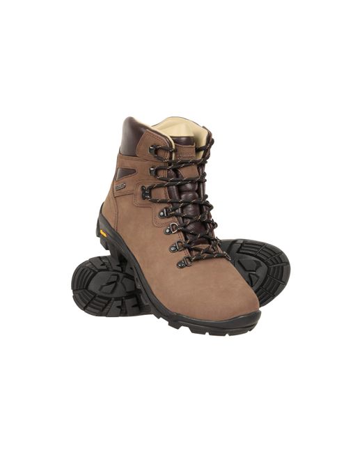 Mountain Warehouse Brown Ladies Odyssey Extreme Nubuck Walking Boots (Light)