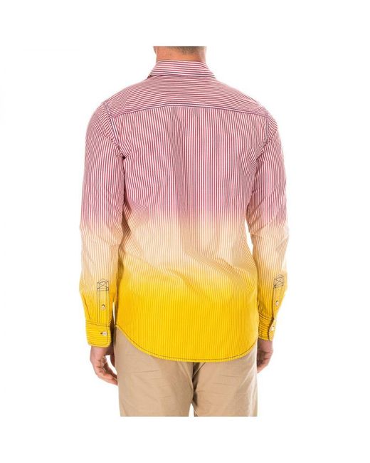 Armand Basi Overhemd Met Lange Mouwen in het Pink voor heren