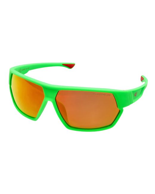 G.O.D Eyewear Green Polarised Uv400 Outdoor Sport Sunglasses With Mirror Lens
