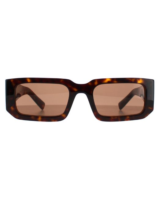 Prada Brown Rectangle Dark Tortoise Pr06Ys
