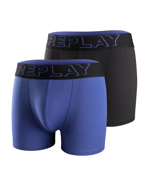 Replay Blue Underpants for men