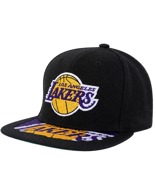 Mitchell & Ness Black Nba Los Angeles Lakers Munch Time Cap for men
