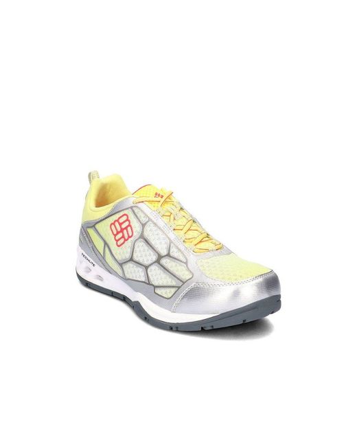 Columbia White Megavent Fly Trainers