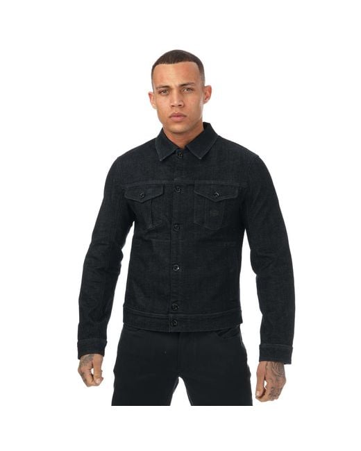 Armani Black Denim Jacket for men