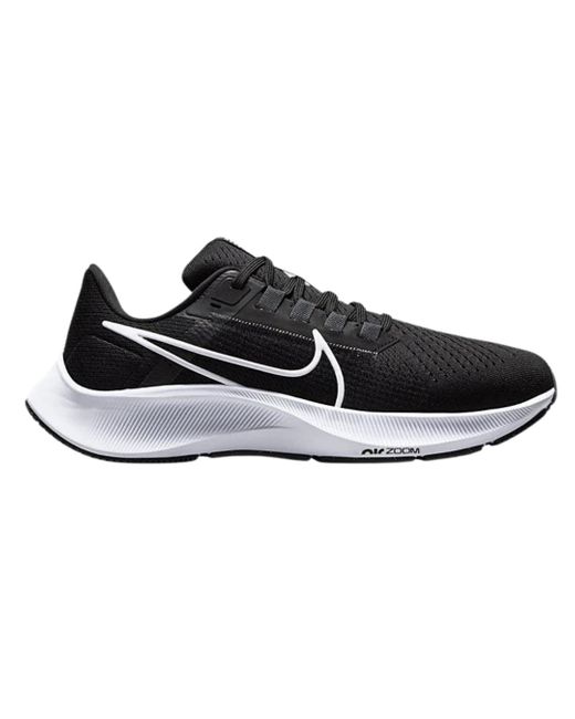 Nike Black Air Zoom Pegasus 38 Branded Trainers Textile for men