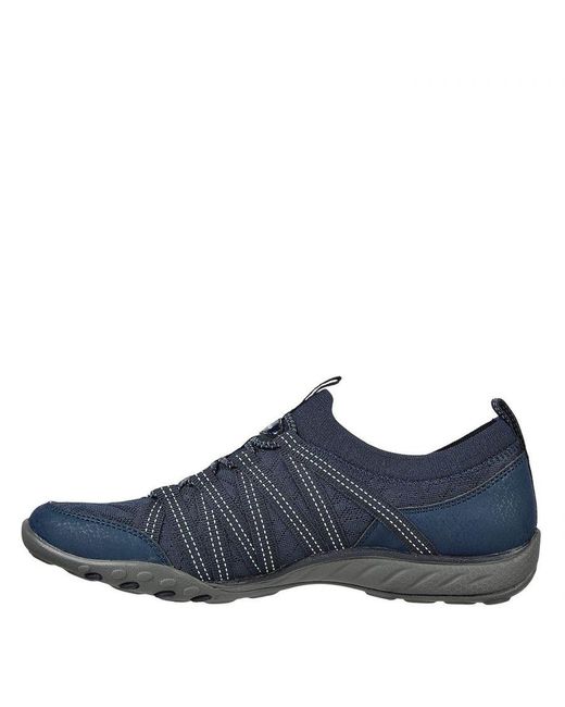 Skechers Blue Breathe Easy First Light Trainers