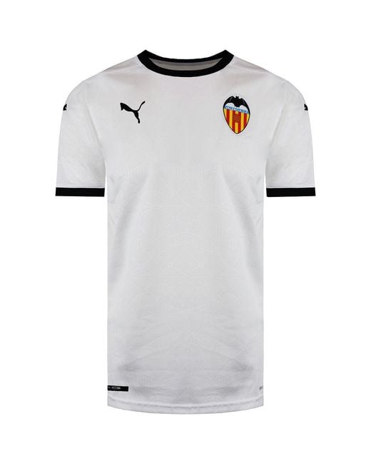 PUMA White Valencia Cf Jersey Top for men