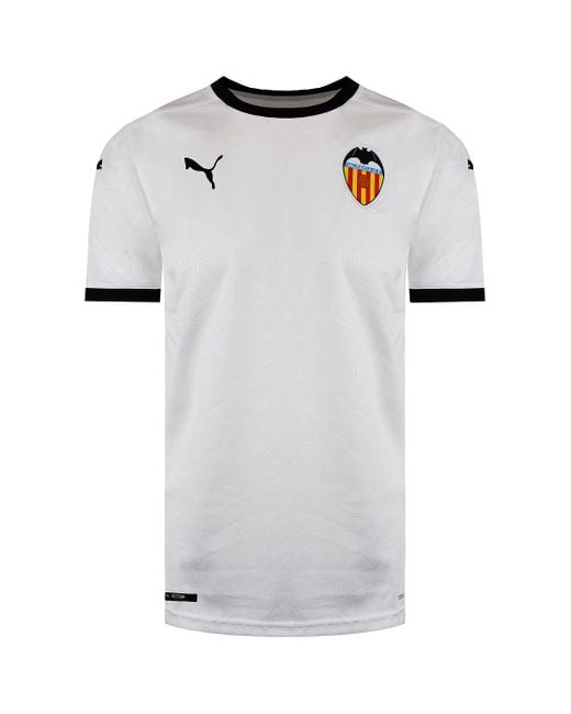 PUMA White Valencia Cf Jersey Top for men
