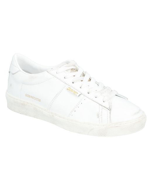 Golden Goose Deluxe Brand White Matchstar Sneakers
