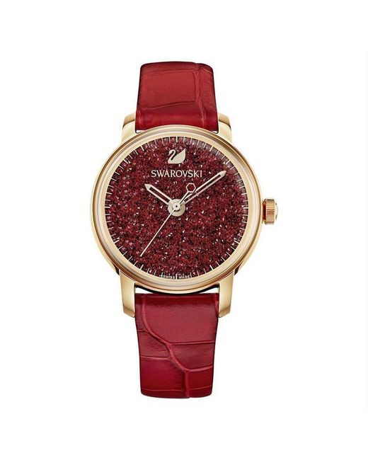 Swarovski Red 5295380 Crystalline Watch