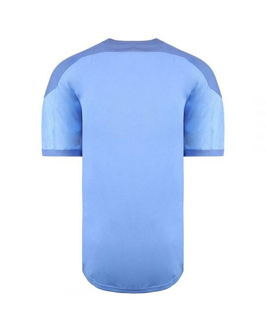 PUMA Drycell Teamfinal 21 Sleeve Lightblue Training Jersey T-Shirt 656481 18 for men